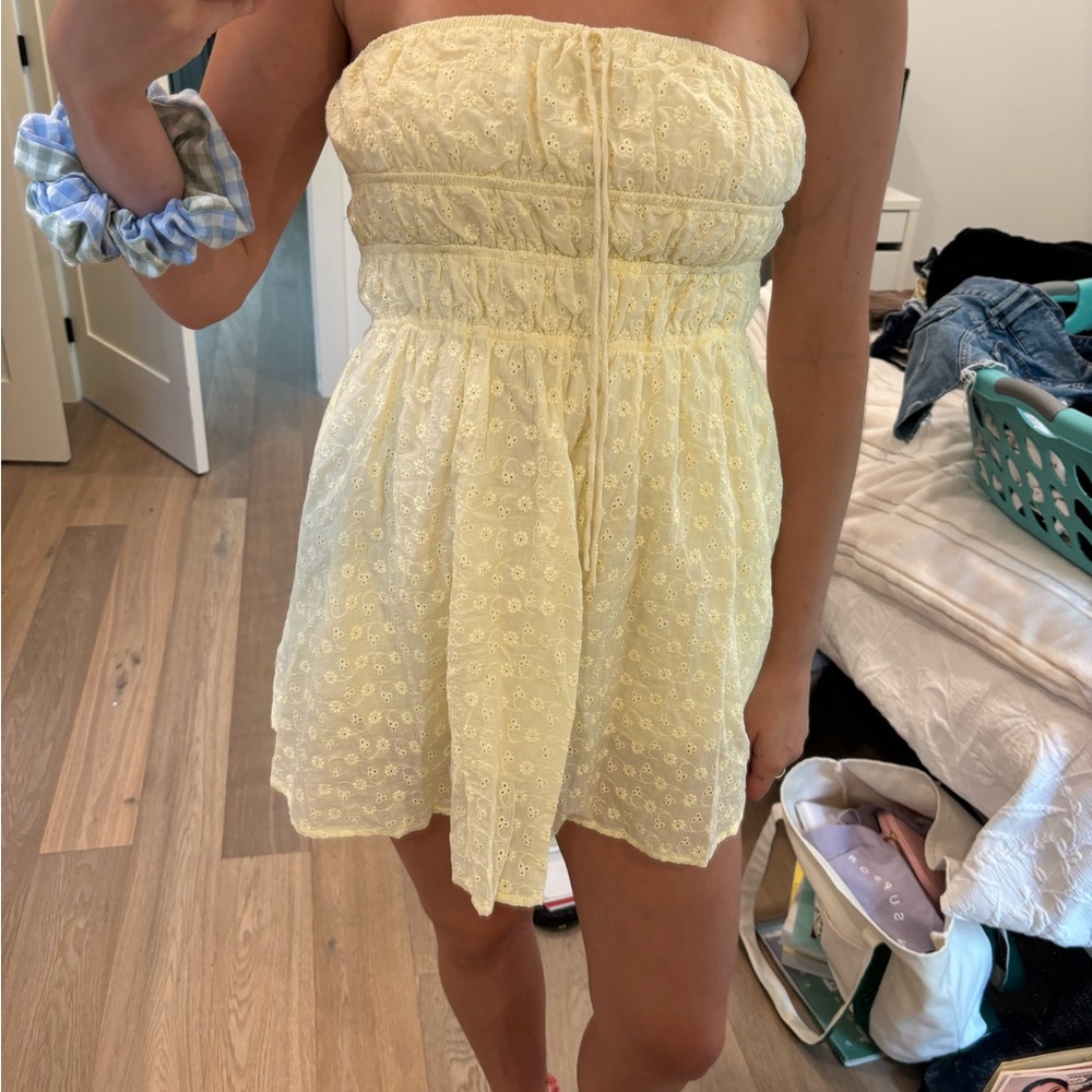 Princess Polly Yellow Mini Dress